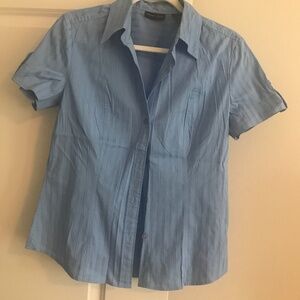 NEW YORK & COMPANY STRETCH    LIGHT BLUE  M